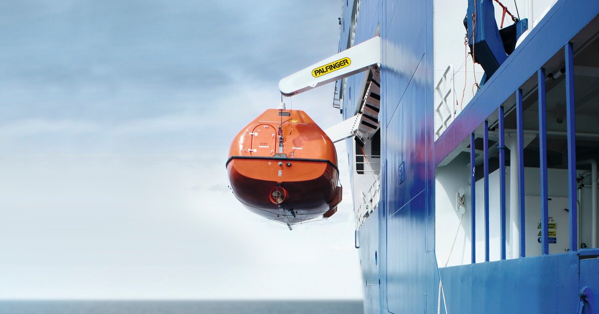Free-fall Lifeboats | PALFINGER MARINE Free-fall Lifeboats | PALFINGER MARINE